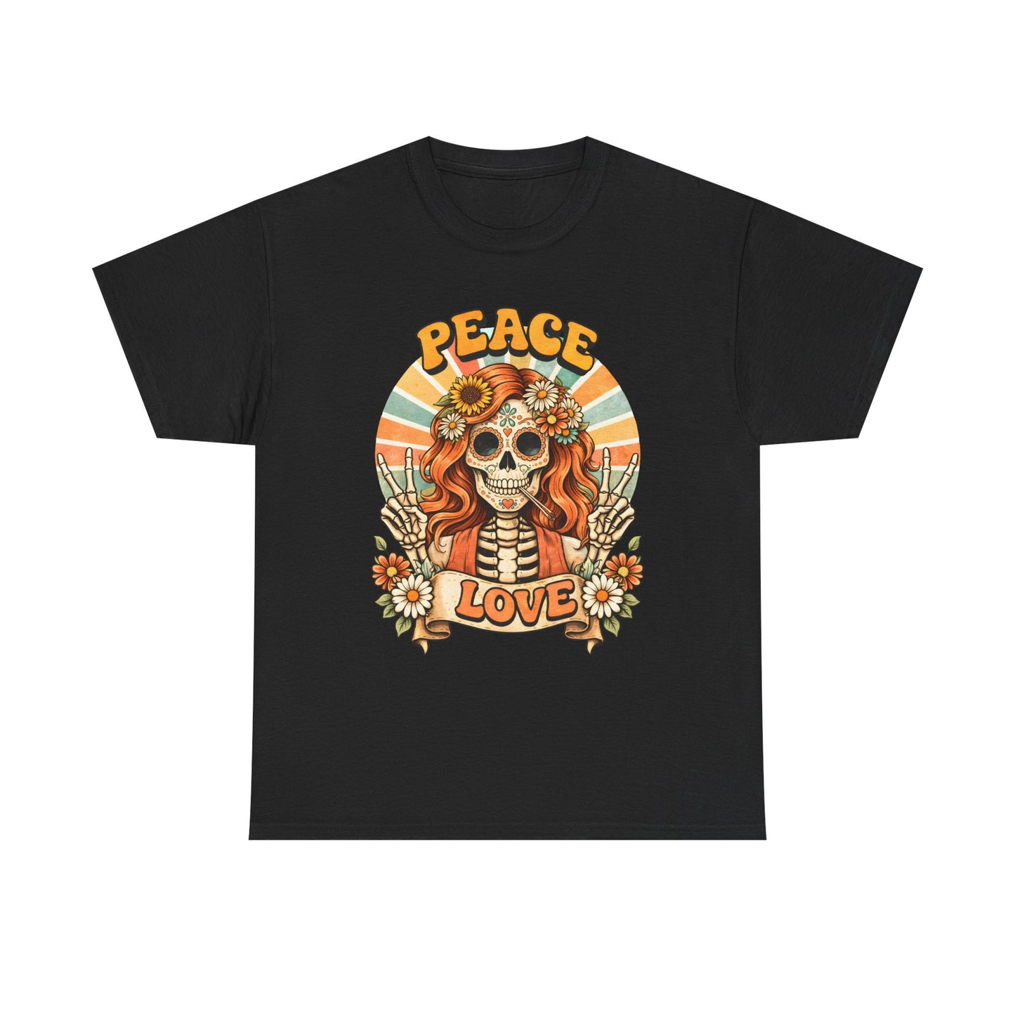 Peace & Love Skull Tee