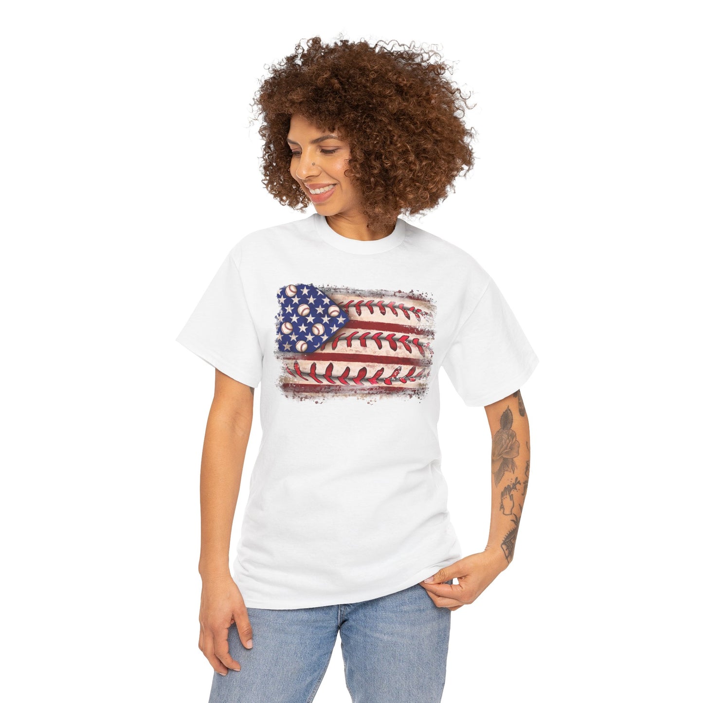 Baseball Flag T-Shirt