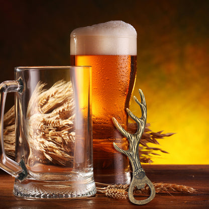 Deer Antler Bottle Opener