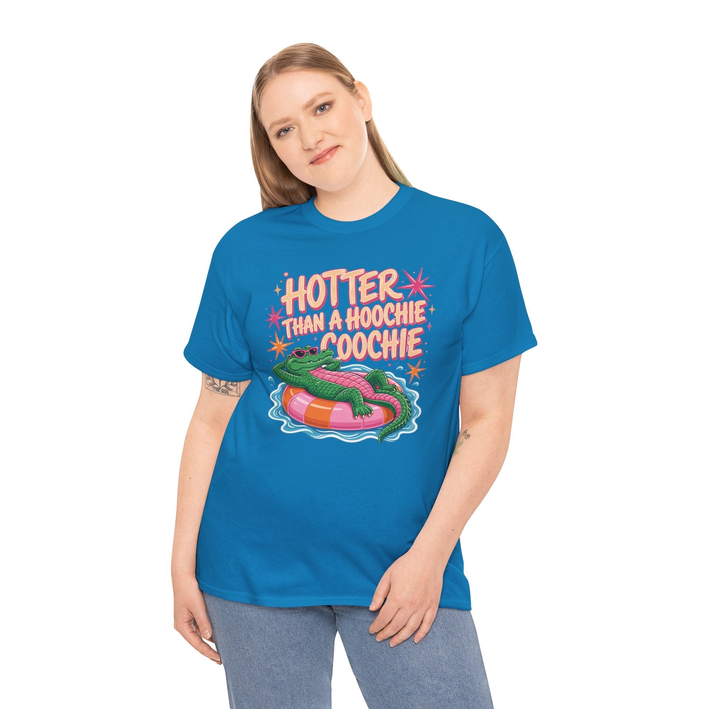 Hotter Than a Hoochie Coochie Alligator Tee