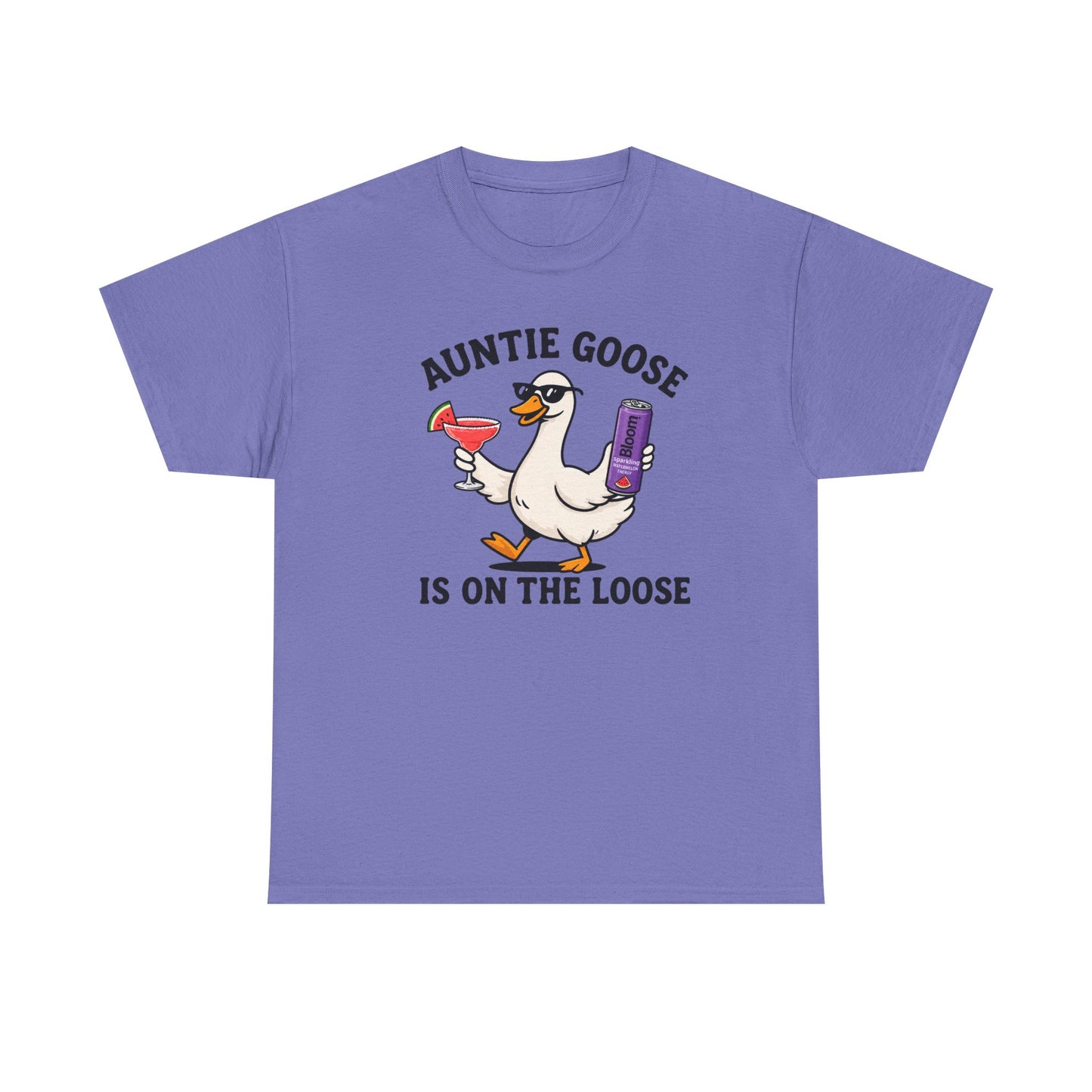 Auntie Goose Is On The Loose Tee - Funny Aunt Shirt for Parties & Gifts