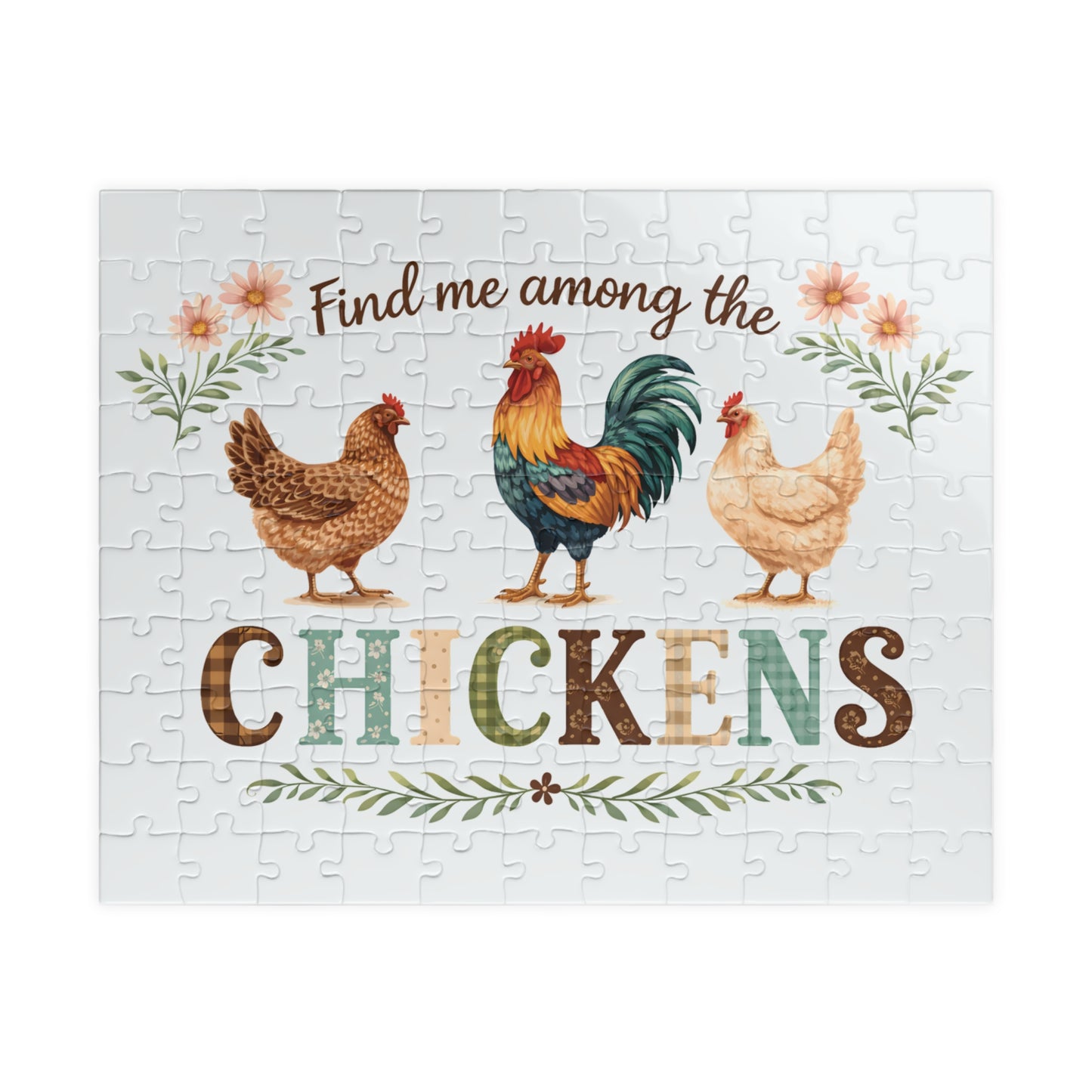 Find Me Among the Chickens Puzzle