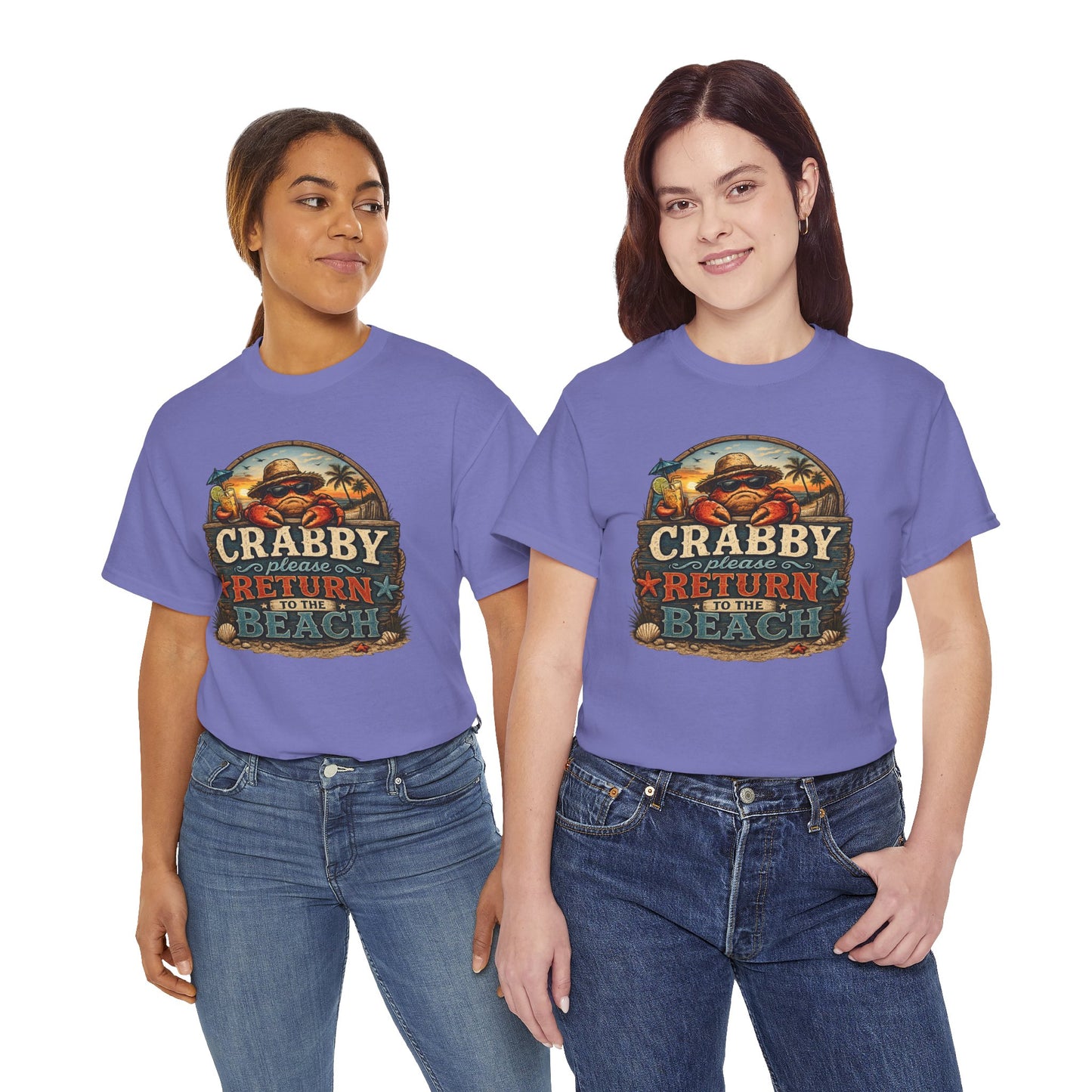 Crabby Please Return to the Beach T-Shirt
