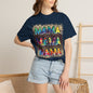Mama Rainbow Retro Graphic T-Shirt