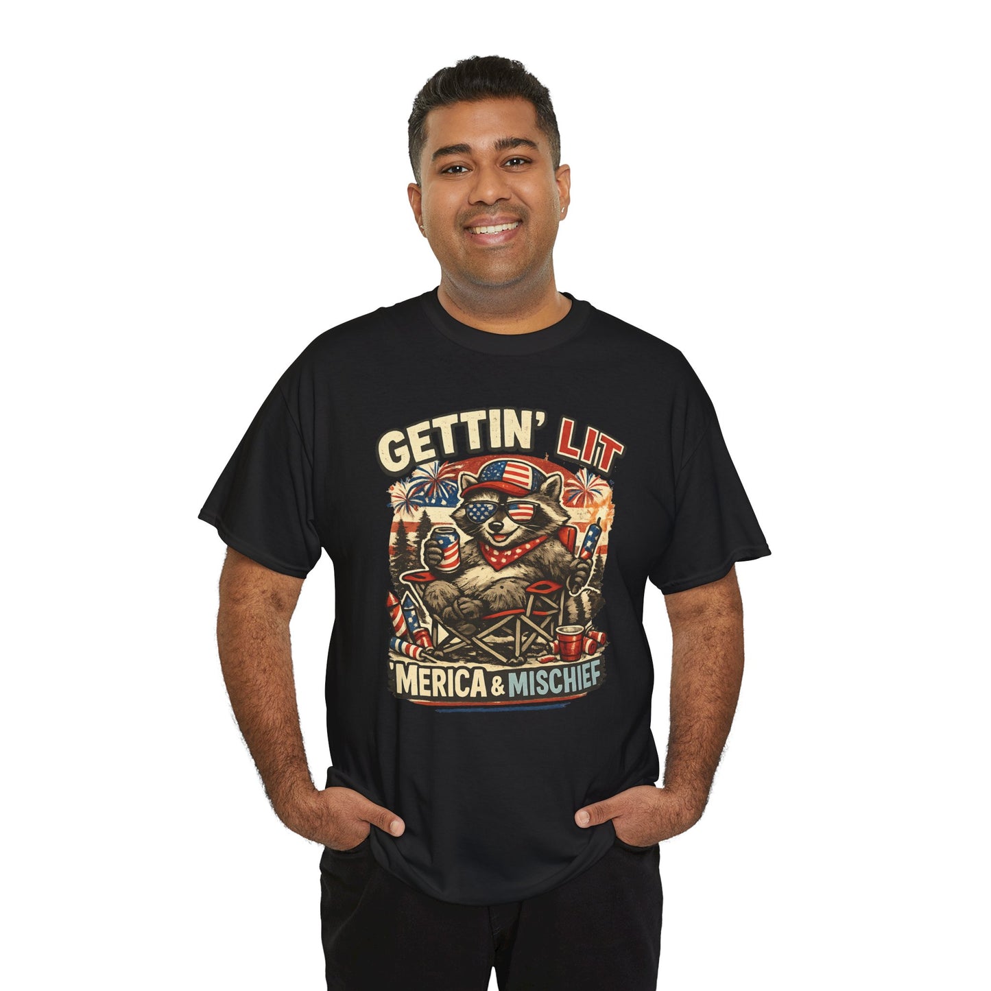 Gettin' Lit 'Merica & Mischief Tee