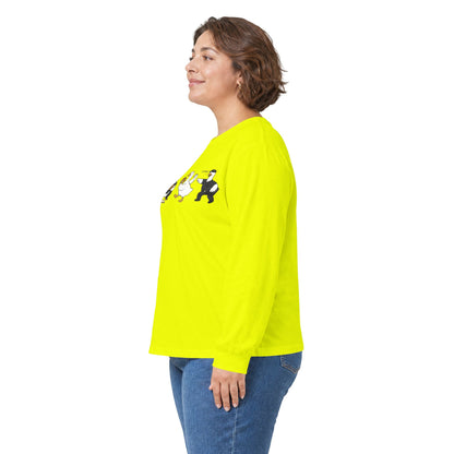 Baseball Players Lineup Long Sleeve Tee