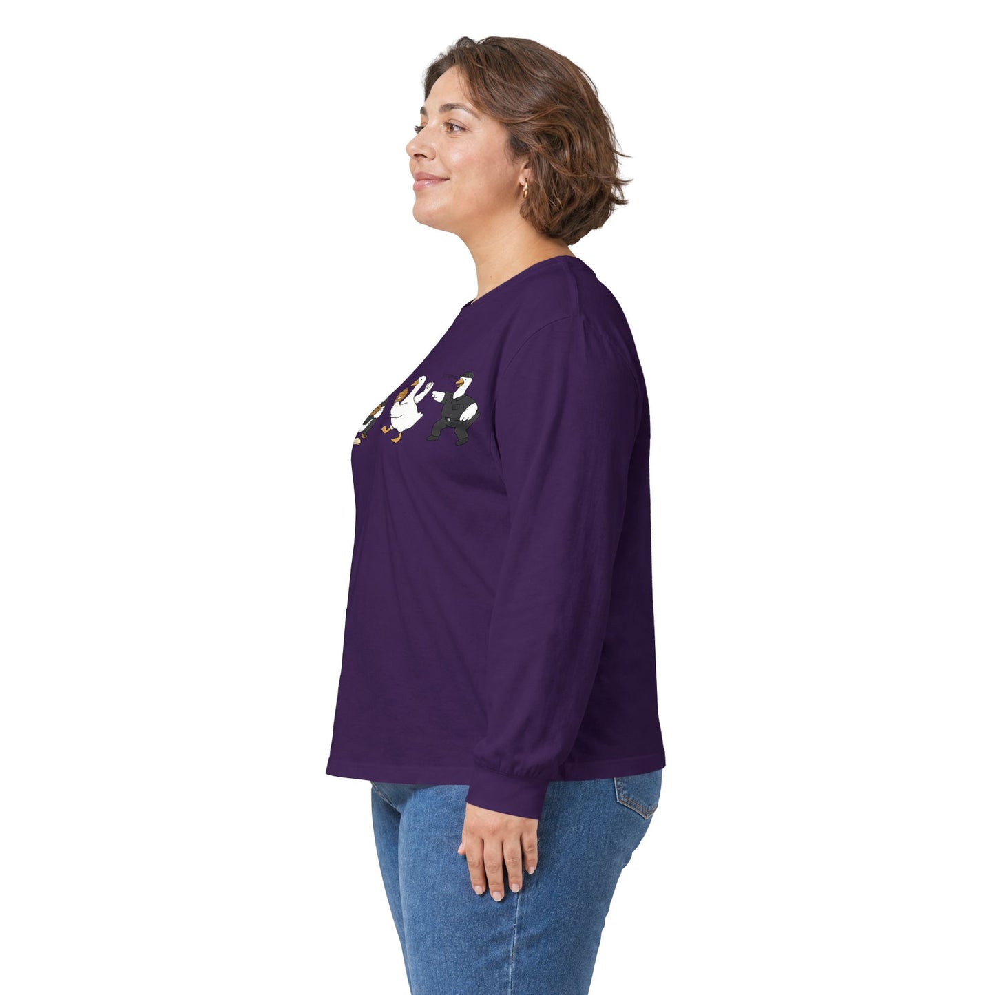 Baseball Players Lineup Long Sleeve Tee