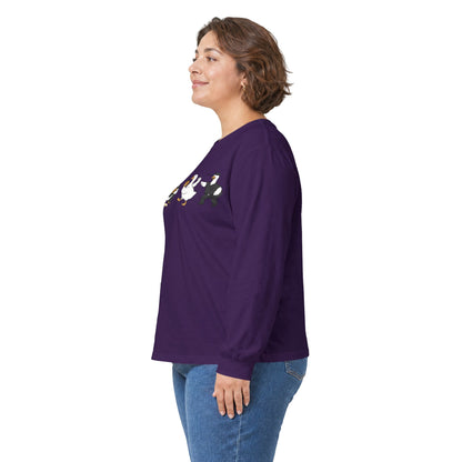 Baseball Players Lineup Long Sleeve Tee