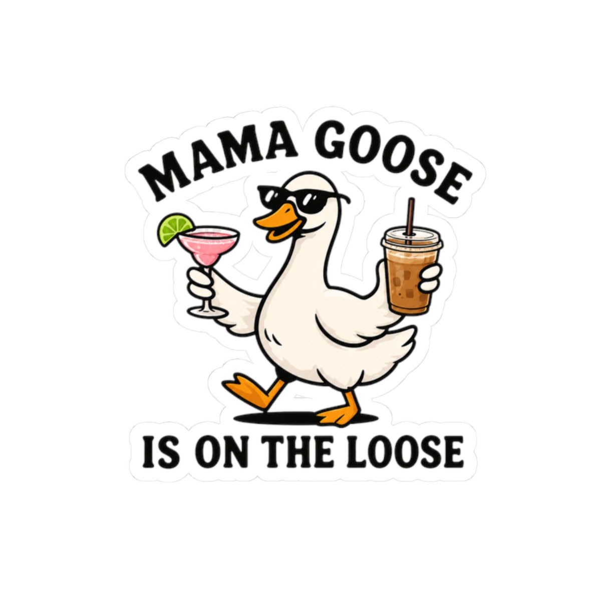 Mama Goose Sticker