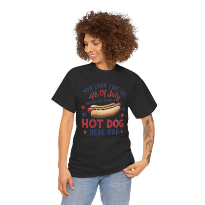 4th of July Hot Dog Tee