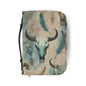 Western Skull and Feathers Bible Cover