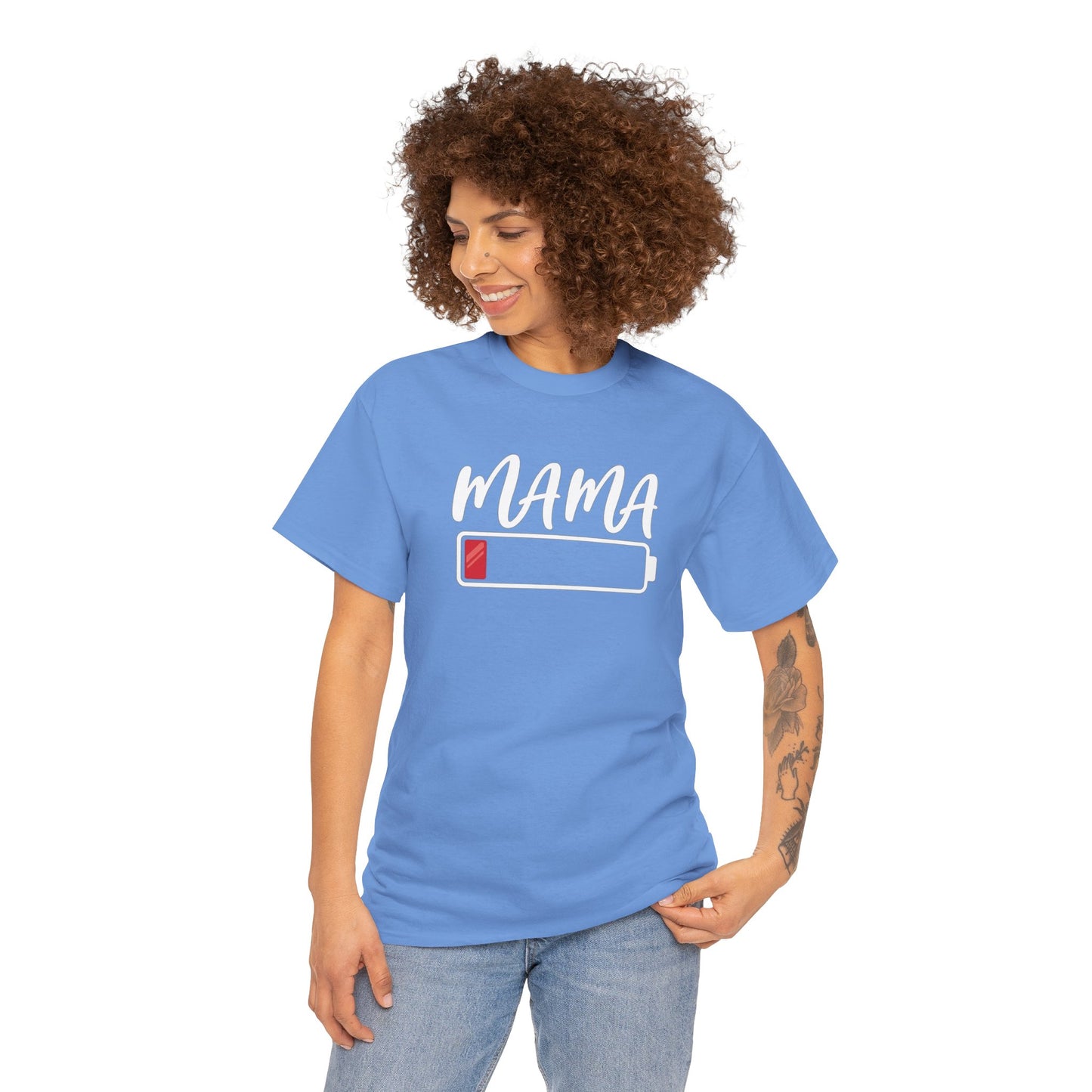 Mama Low Battery T-Shirt
