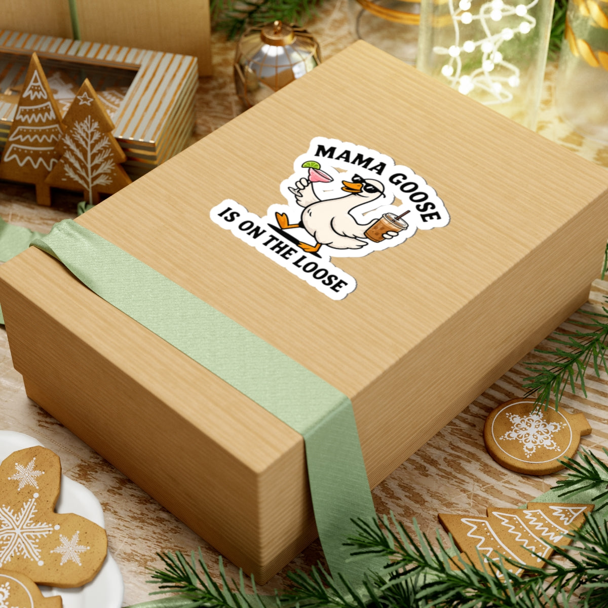 Mama Goose Sticker