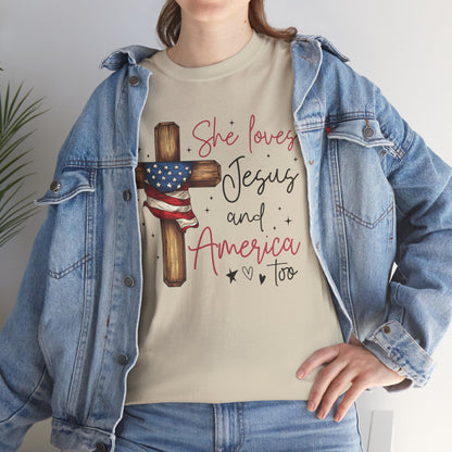 She Loves Jesus and America Too