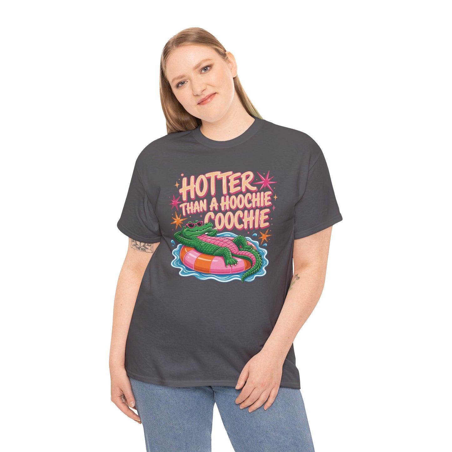 Hotter Than a Hoochie Coochie Alligator Tee