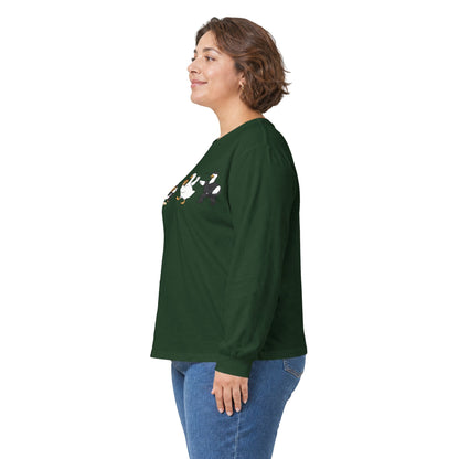 Baseball Players Lineup Long Sleeve Tee