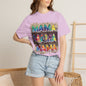 Mama Rainbow Retro Graphic T-Shirt