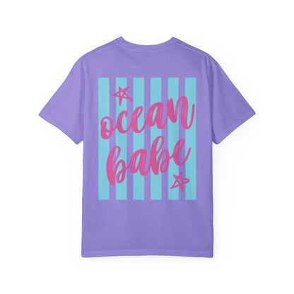 Ocean Babe Striped Beach Tee