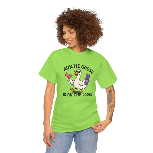 Auntie Goose Is On The Loose Tee