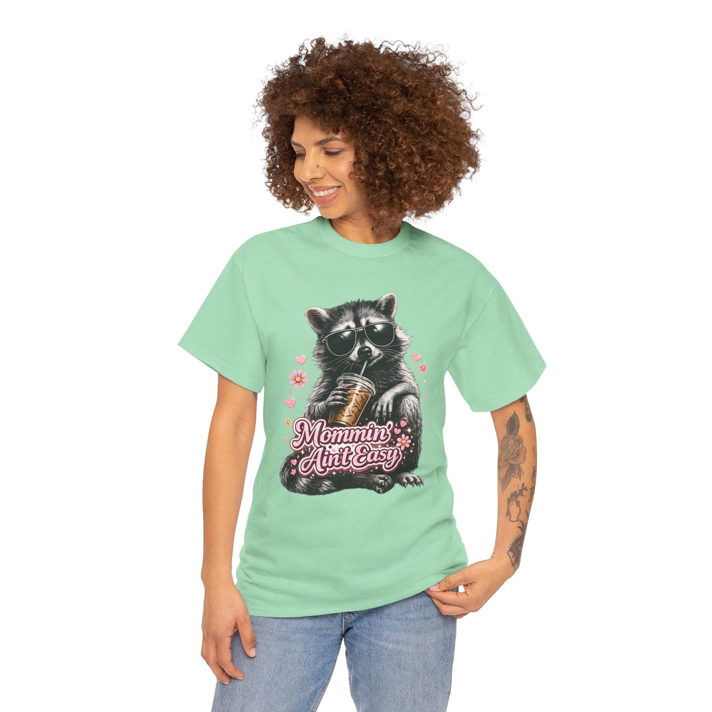 Raccoon Mommin' Ain't Easy T-Shirt