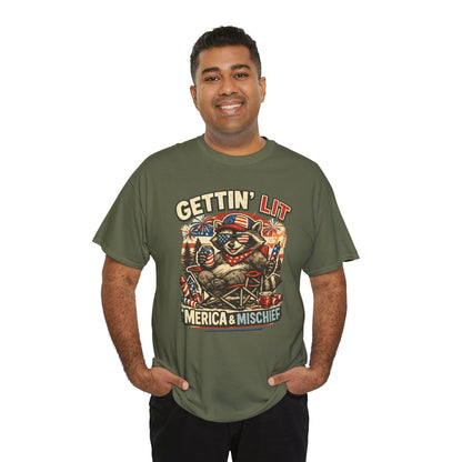 Gettin' Lit 'Merica & Mischief Tee