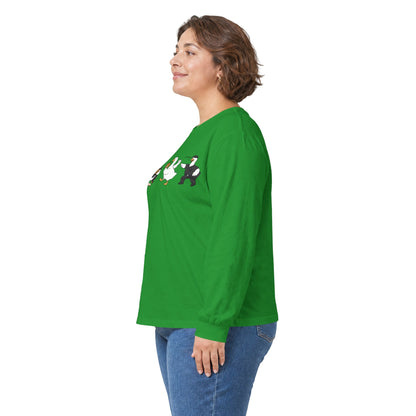 Baseball Players Lineup Long Sleeve Tee