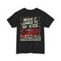 When It Comes To My Kids I Will Smile In My Mugshot Tee