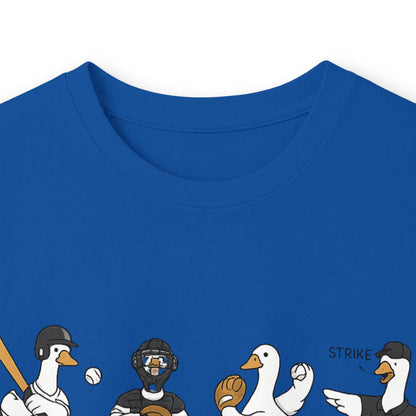 Baseball Players Lineup Long Sleeve Tee