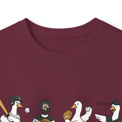 Baseball Players Lineup Long Sleeve Tee