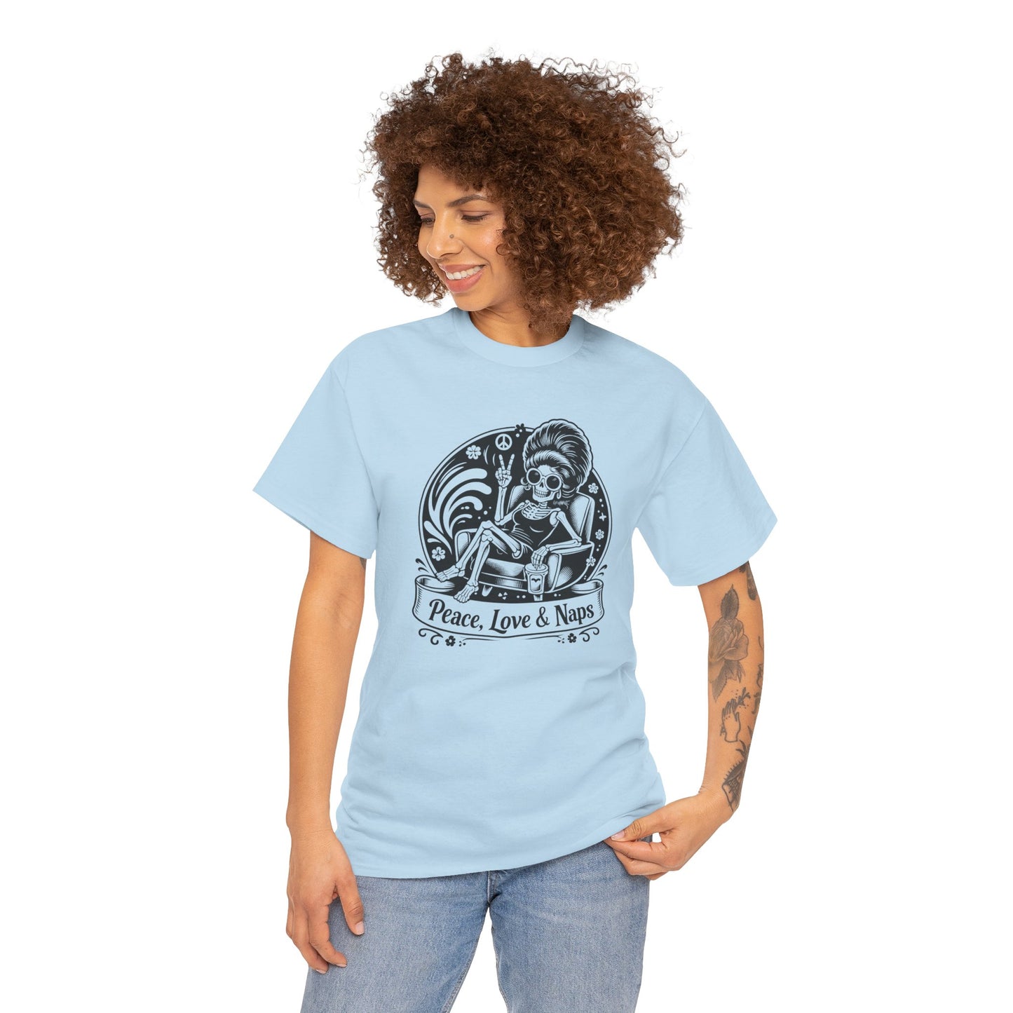 Peace, Love & Naps Tee