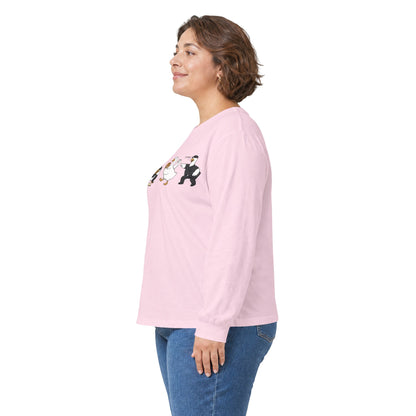 Baseball Players Lineup Long Sleeve Tee