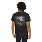 Black Gothic Train T‑Shirt — Haunted Locomotive Nightscape Tee