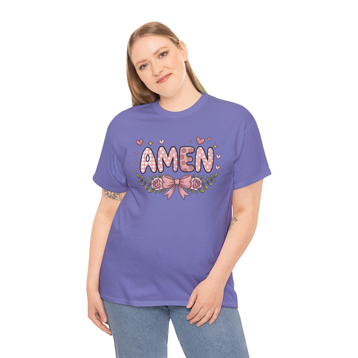 Amen Floral Tee