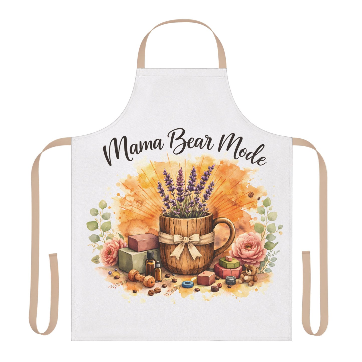 Mama Bear Mode Kitchen Apron
