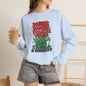Dasher Dancer Prancer Vixen Holiday Christmas Crewneck Sweatshirt