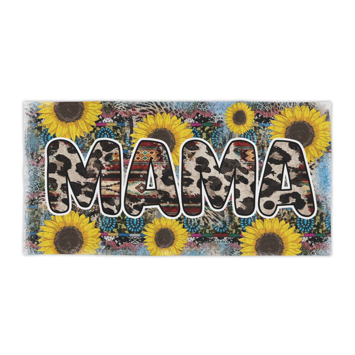 Good Moms Say Bad Words Large30x60 beach towel
