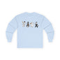 Baseball Players Lineup Long Sleeve Tee