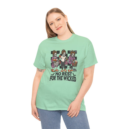 No Rest for the Wicked Halloween T shirt