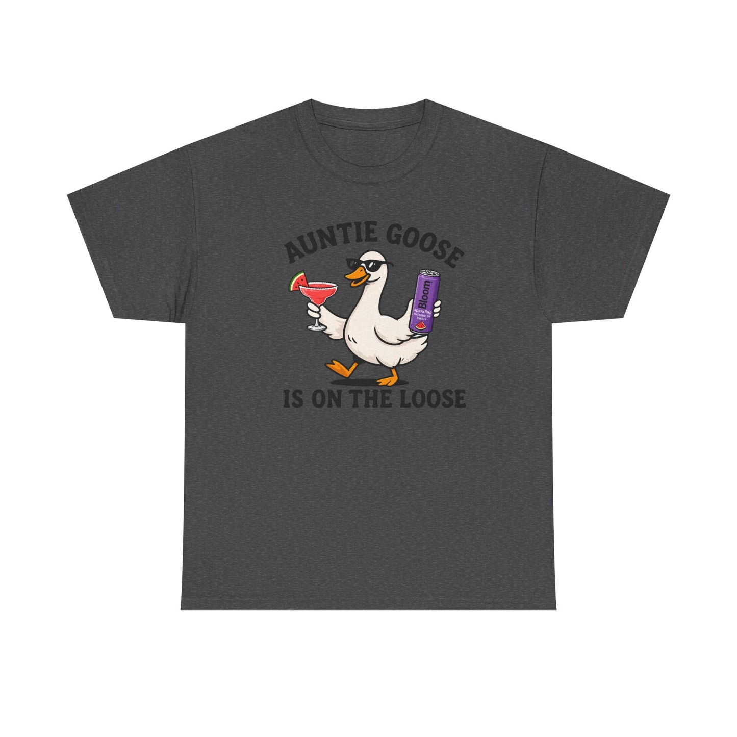 Auntie Goose Is On The Loose Tee - Funny Aunt Shirt for Parties & Gifts