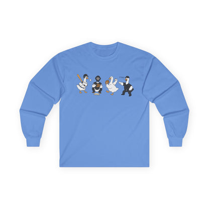 Baseball Players Lineup Long Sleeve Tee