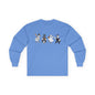 Baseball Players Lineup Long Sleeve Tee