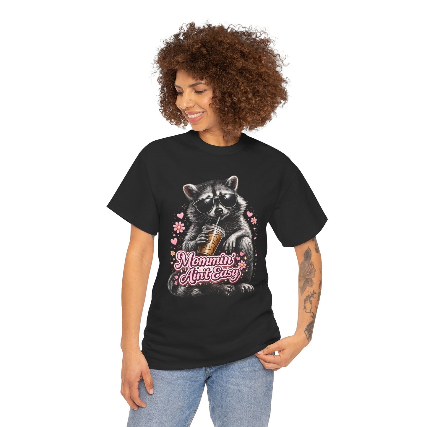 Raccoon Mommin' Ain't Easy T-Shirt