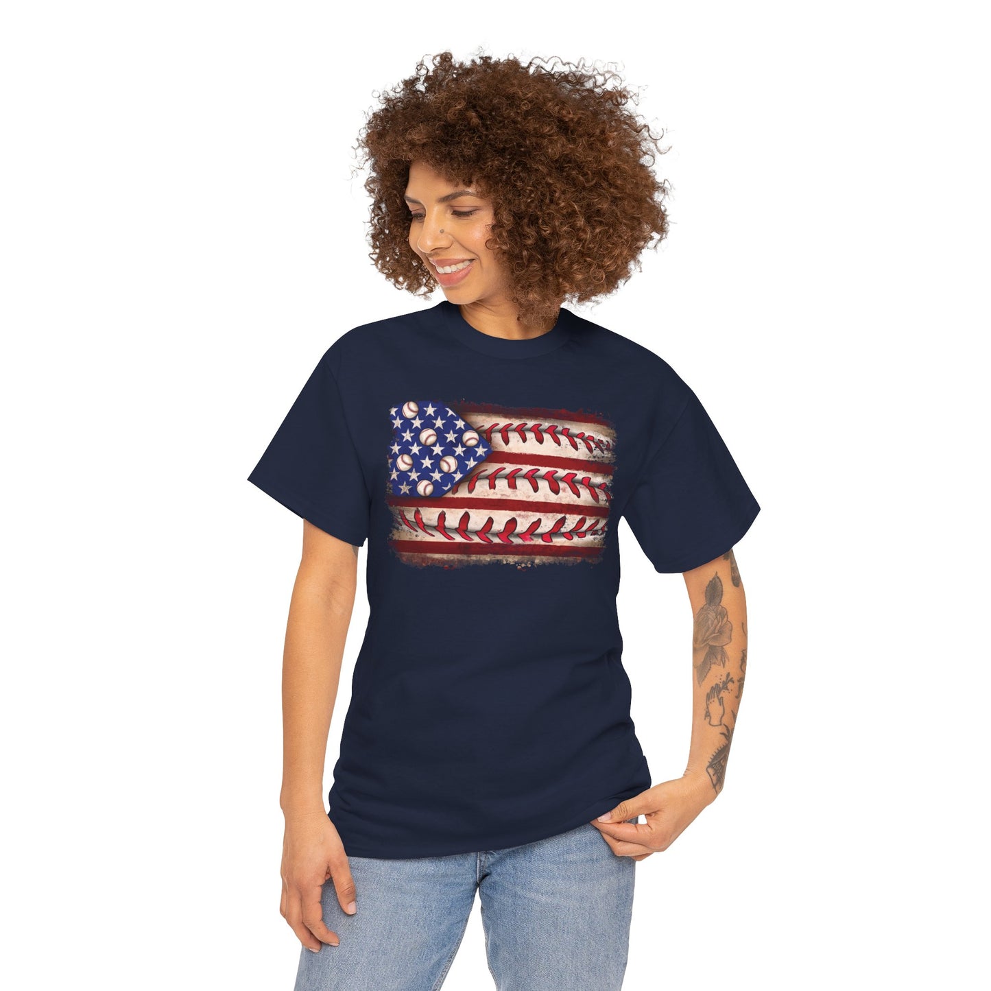 Baseball Flag T-Shirt