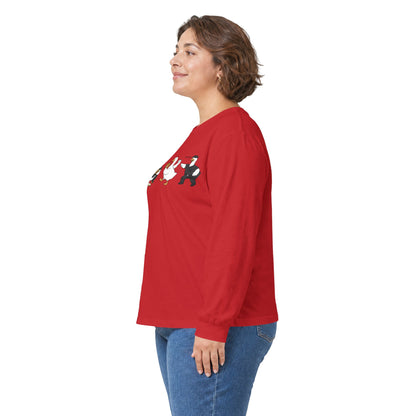 Baseball Players Lineup Long Sleeve Tee