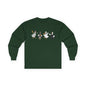 Baseball Players Lineup Long Sleeve Tee
