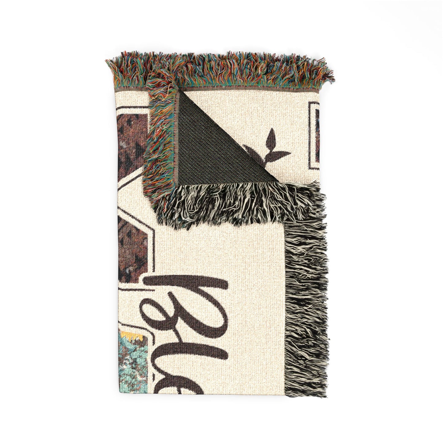 Blessed Mama Woven Blanket