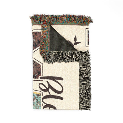 Blessed Mama Woven Blanket