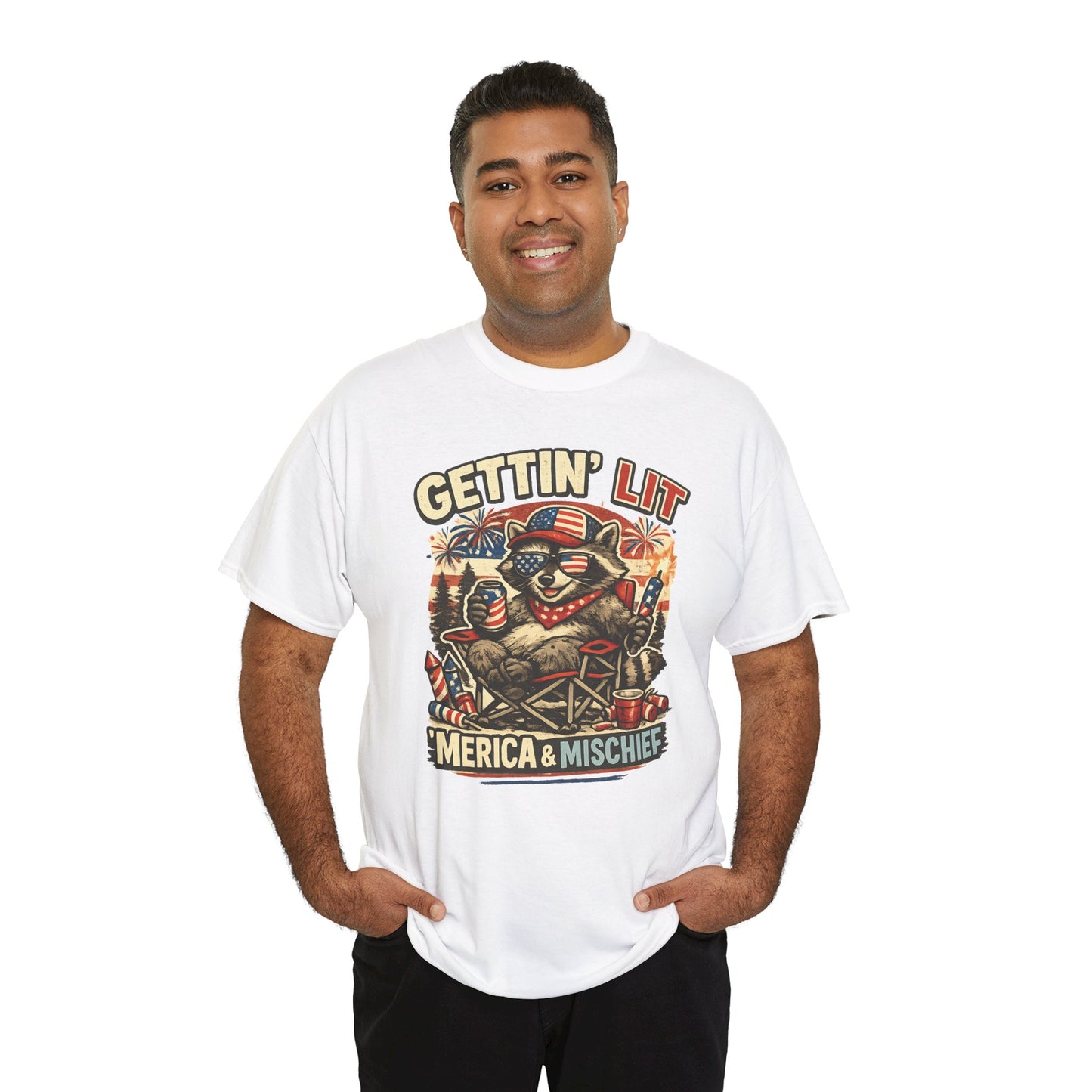 Gettin' Lit 'Merica & Mischief Tee