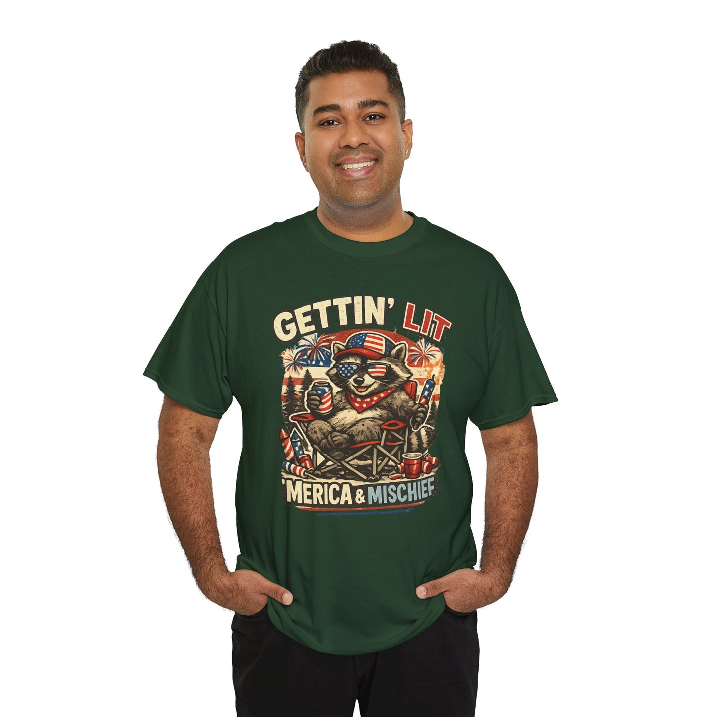 Gettin' Lit 'Merica & Mischief Tee