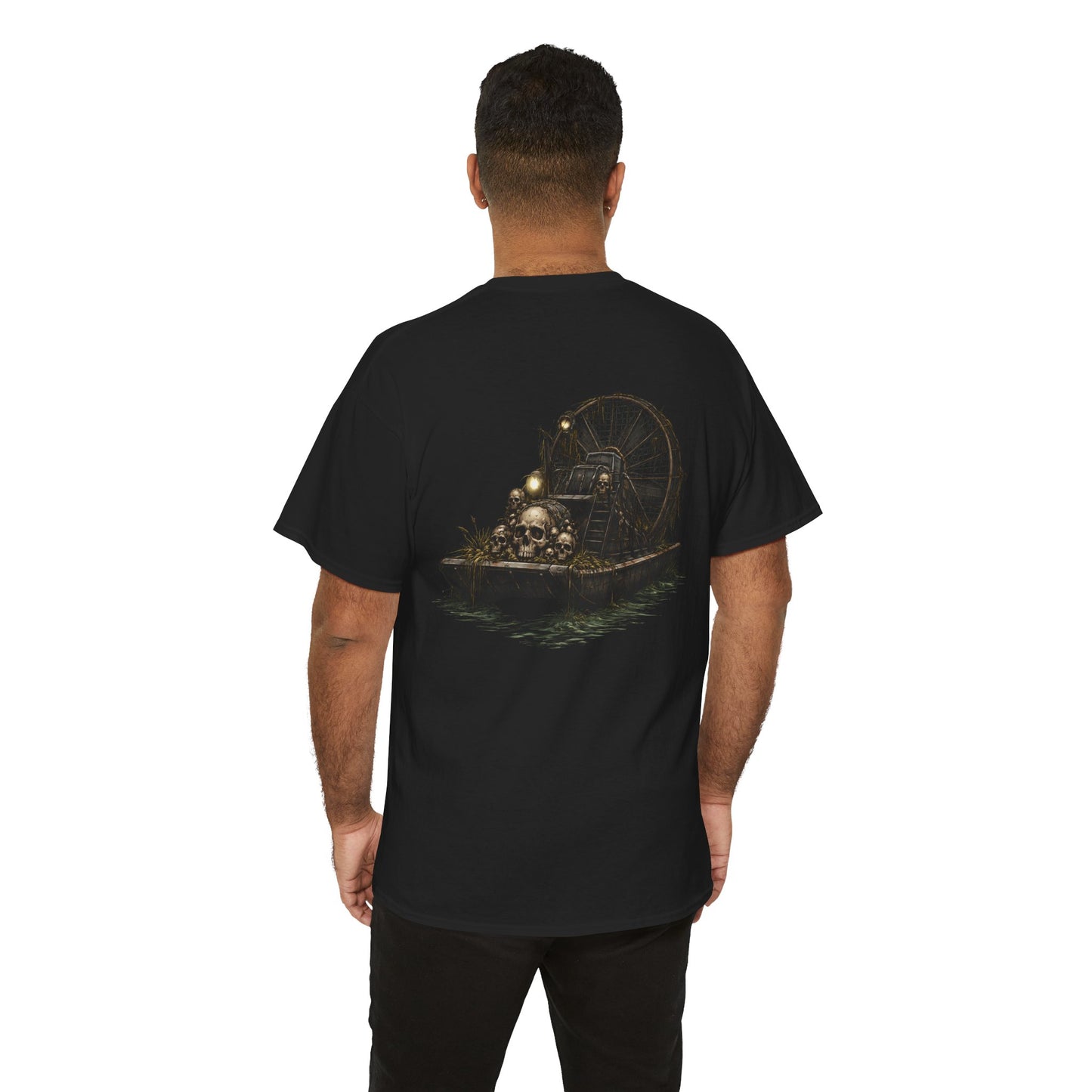 Airboat with Skull